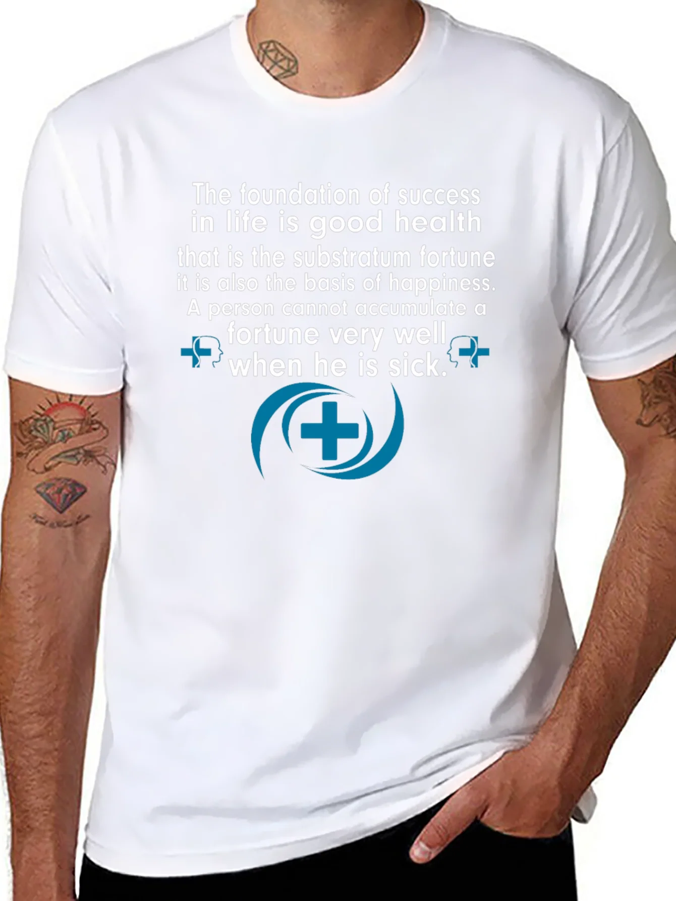 Good Health is Success T-Shirt - Motivational Quote