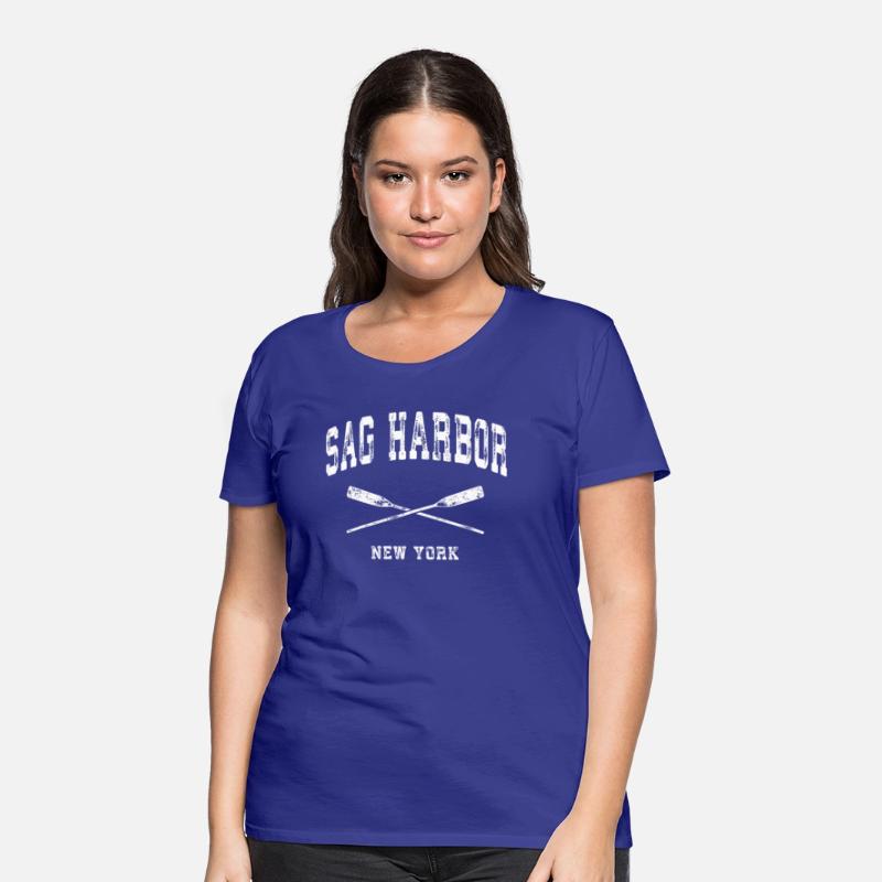 Sag Harbor New York Nautical Crossed Oars