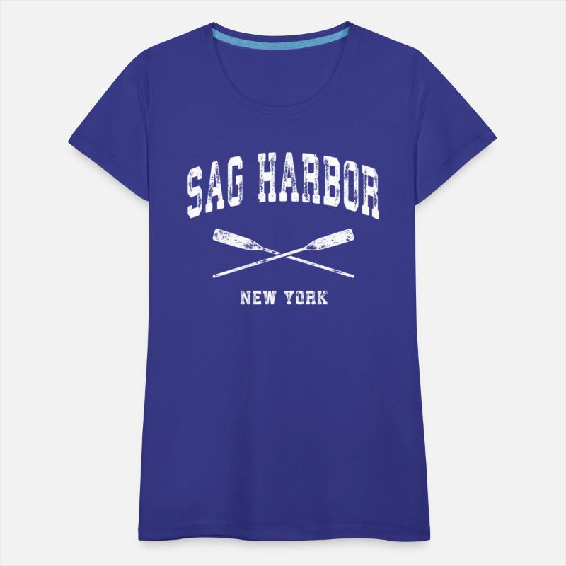 Sag Harbor New York Nautical Crossed Oars