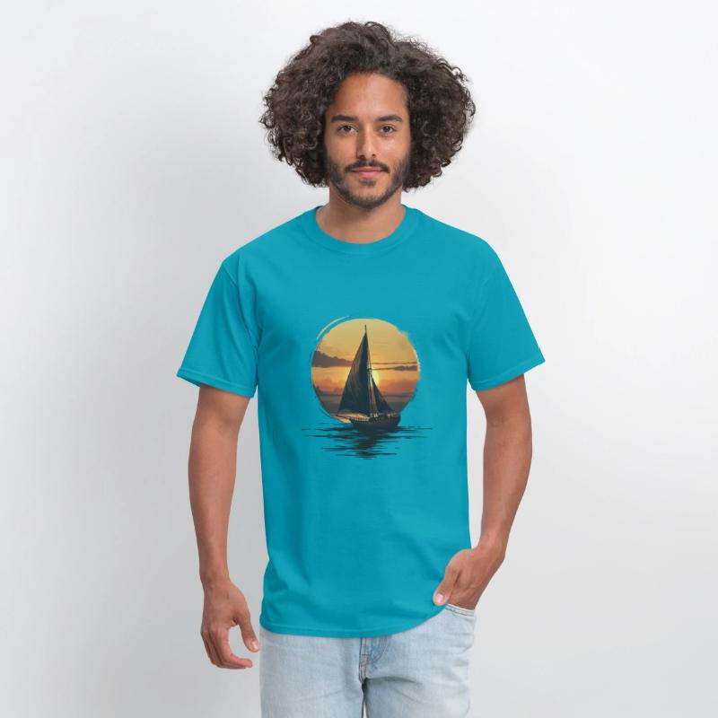 Sailing Into The Sunset Serenity