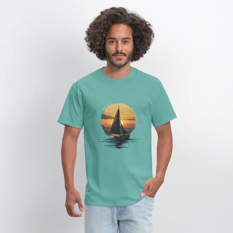 Sailing Into The Sunset Serenity