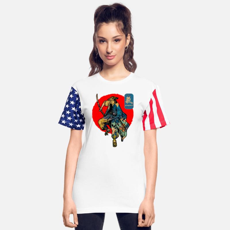 Samurai Warrior Sword Japanese Art Strength Kanji