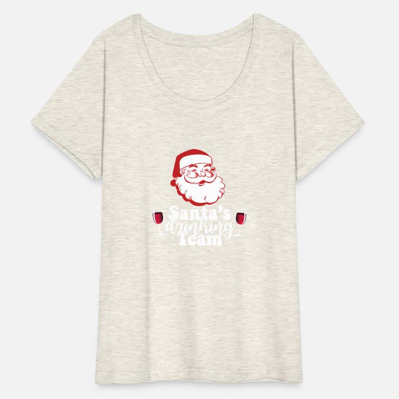 Santa'S Drinking Team Fun Wine Drinkers Meme