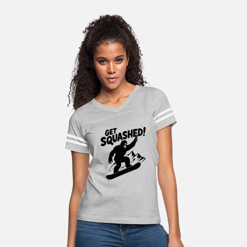 Sasquatch Bigfoot Snowboard Snowboarder