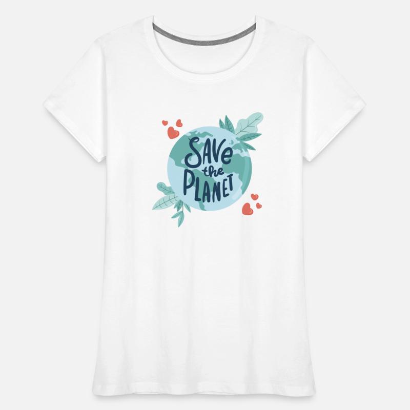 Save The Planet Quote, unique Eath Day Graphic