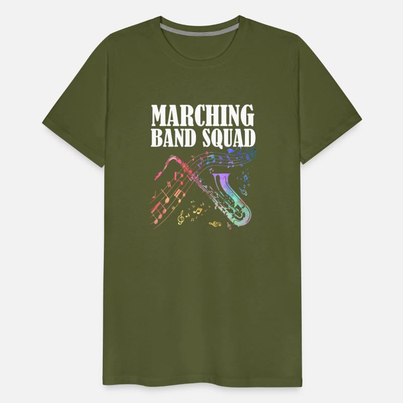 Saxophone Marching Band Squad Saxophonist Musician
