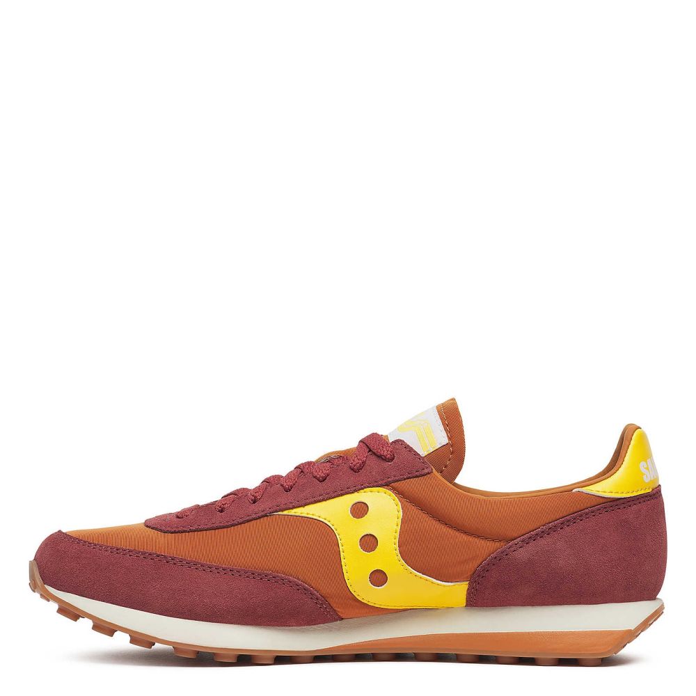 Saucony Men's Trainer 80 in Amber/Yellow