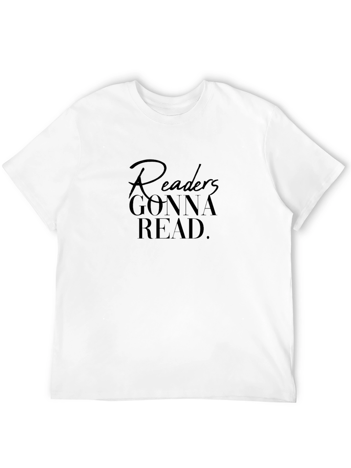 Readers Gonna Read Black Graphic Tee