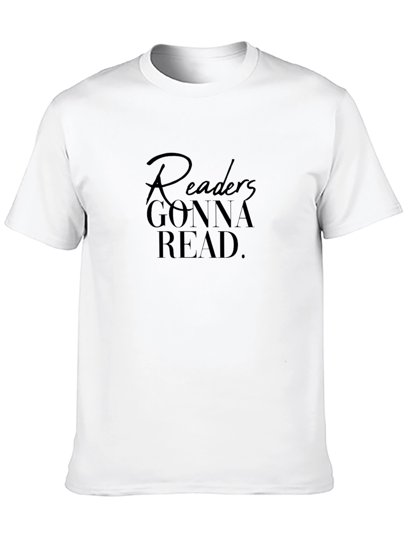 Readers Gonna Read Black Graphic Tee