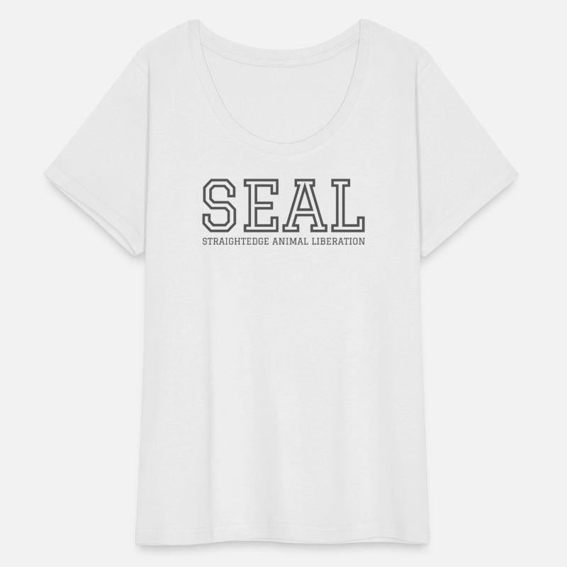 SEAL Straight Edge Animal Liberation (dark gray)