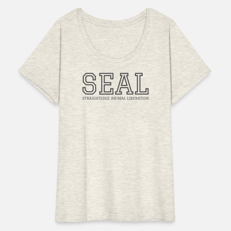 SEAL Straight Edge Animal Liberation (dark gray)