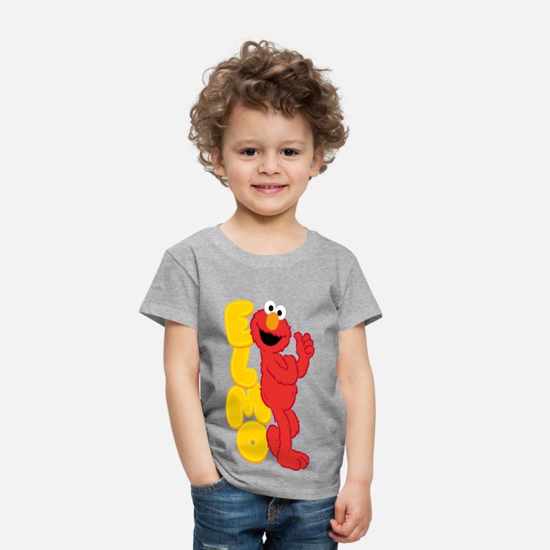 Sesame Street Elmo Is Happy