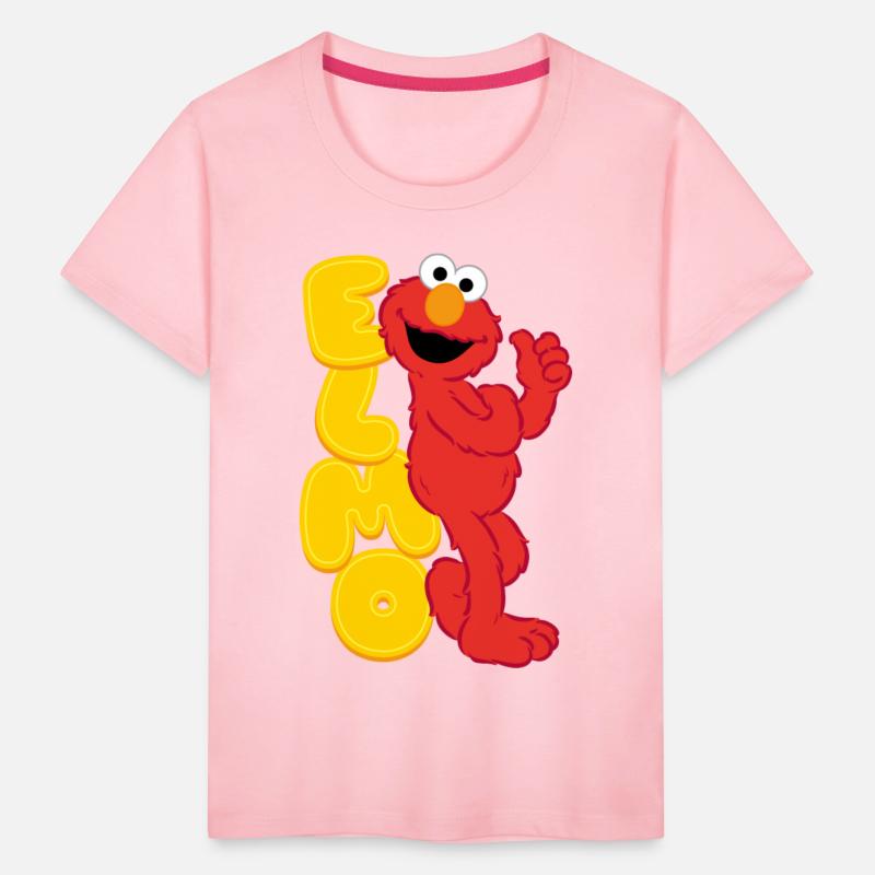 Sesame Street Elmo Is Happy