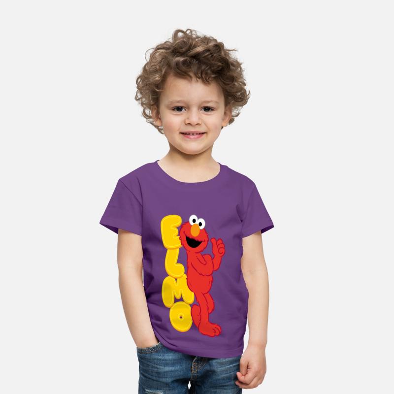 Sesame Street Elmo Is Happy