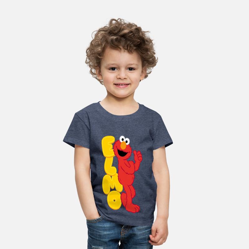 Sesame Street Elmo Is Happy