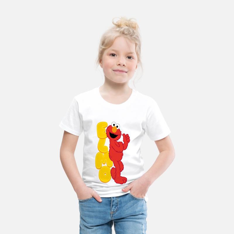 Sesame Street Elmo Is Happy