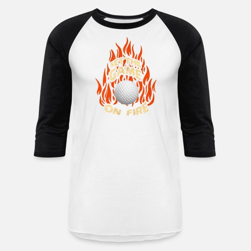 Set The Game On Fire Ball Sport Flames Art