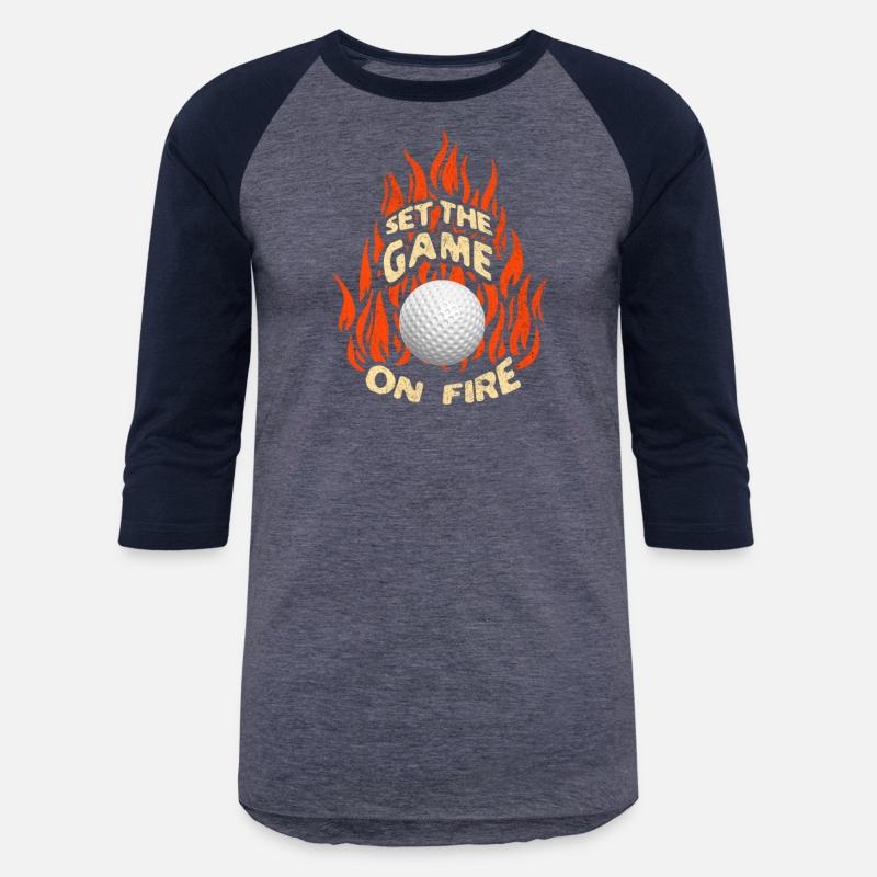 Set The Game On Fire Ball Sport Flames Art