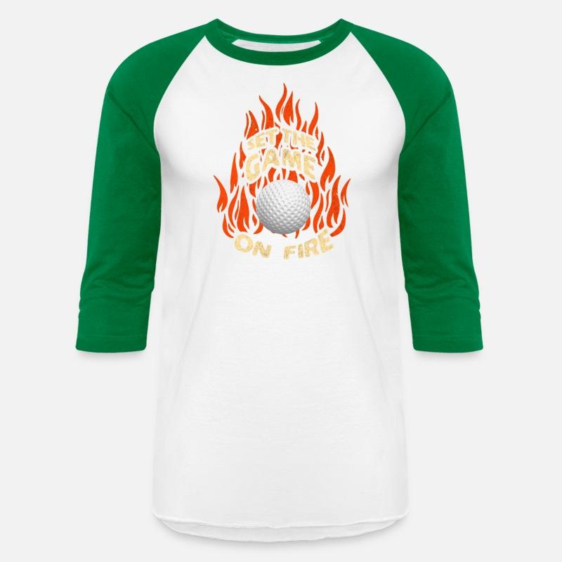 Set The Game On Fire Ball Sport Flames Art
