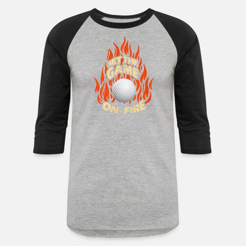 Set The Game On Fire Ball Sport Flames Art