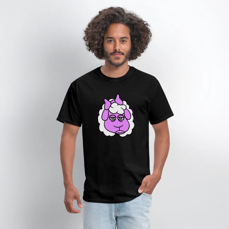 Sheep Girl Woman Face Female Pretty Tired Head Fun