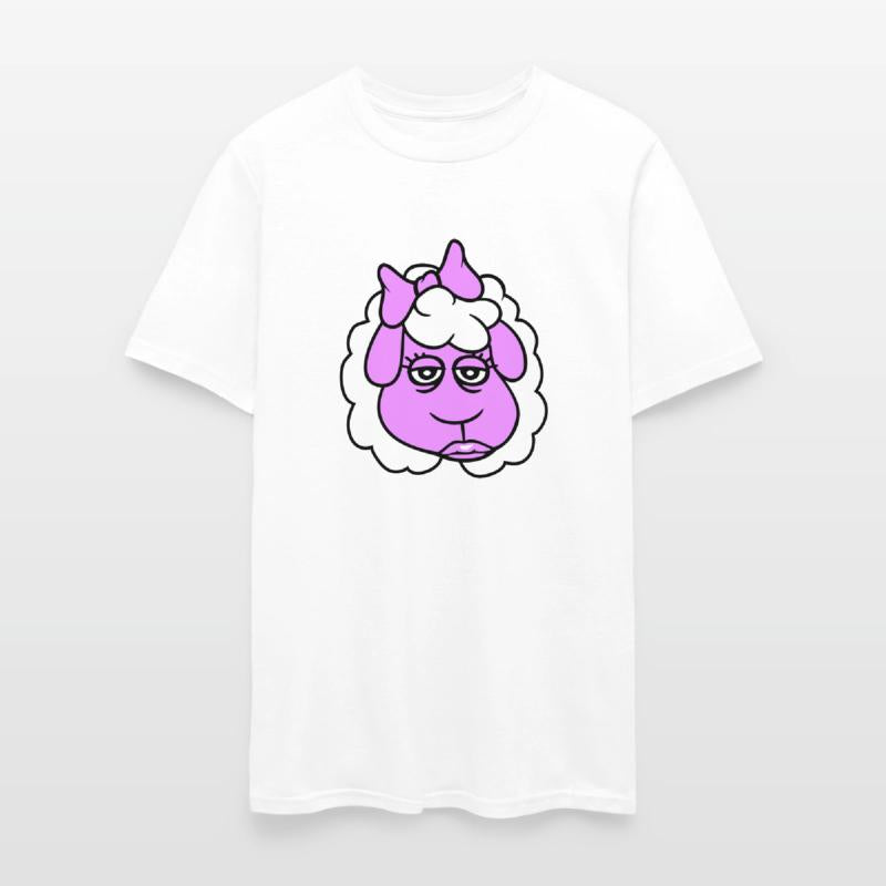 Sheep Girl Woman Face Female Pretty Tired Head Fun
