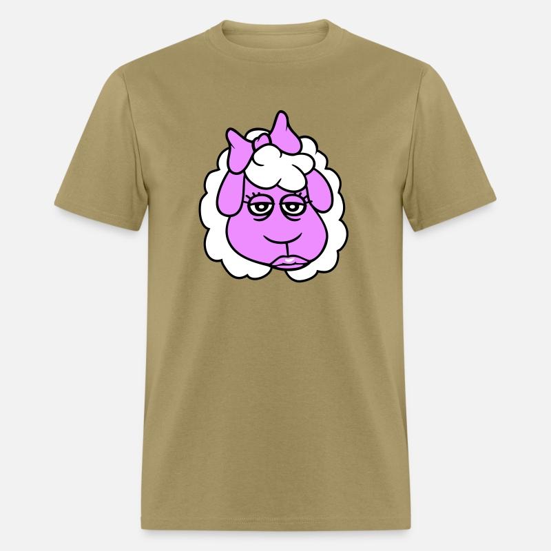 Sheep Girl Woman Face Female Pretty Tired Head Fun