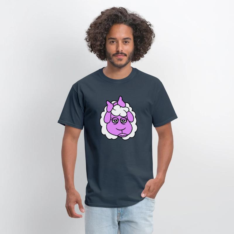 Sheep Girl Woman Face Female Pretty Tired Head Fun