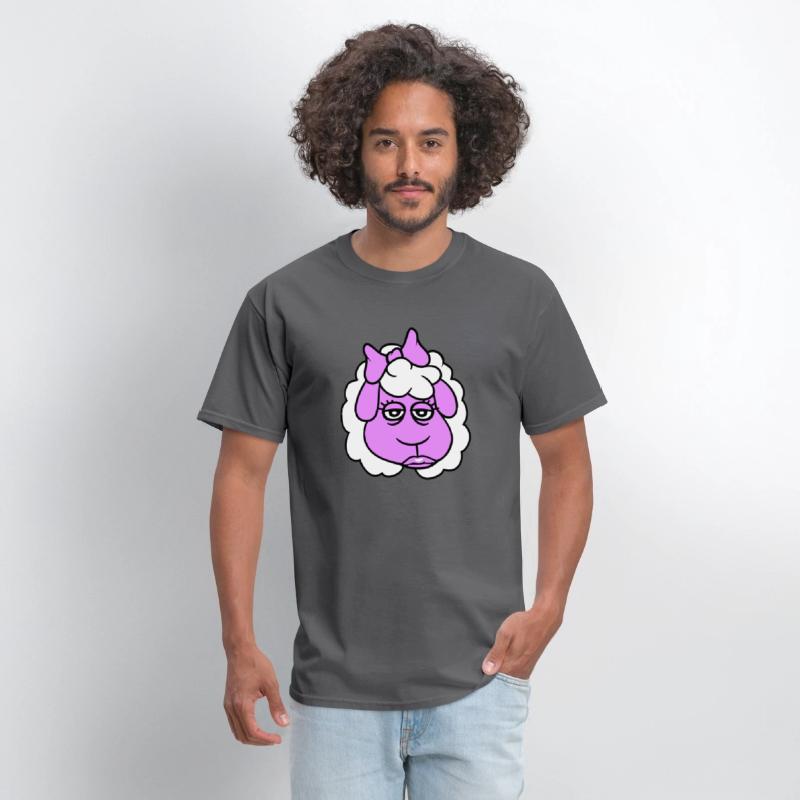 Sheep Girl Woman Face Female Pretty Tired Head Fun