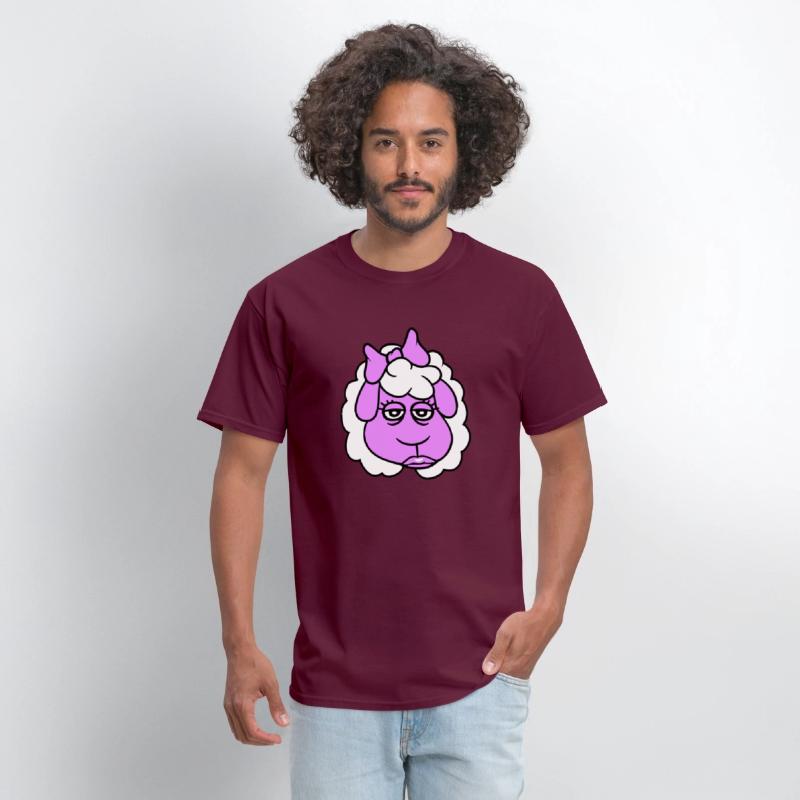 Sheep Girl Woman Face Female Pretty Tired Head Fun