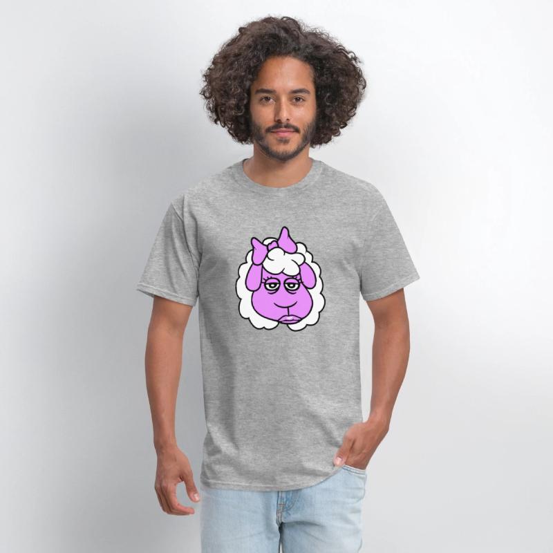 Sheep Girl Woman Face Female Pretty Tired Head Fun