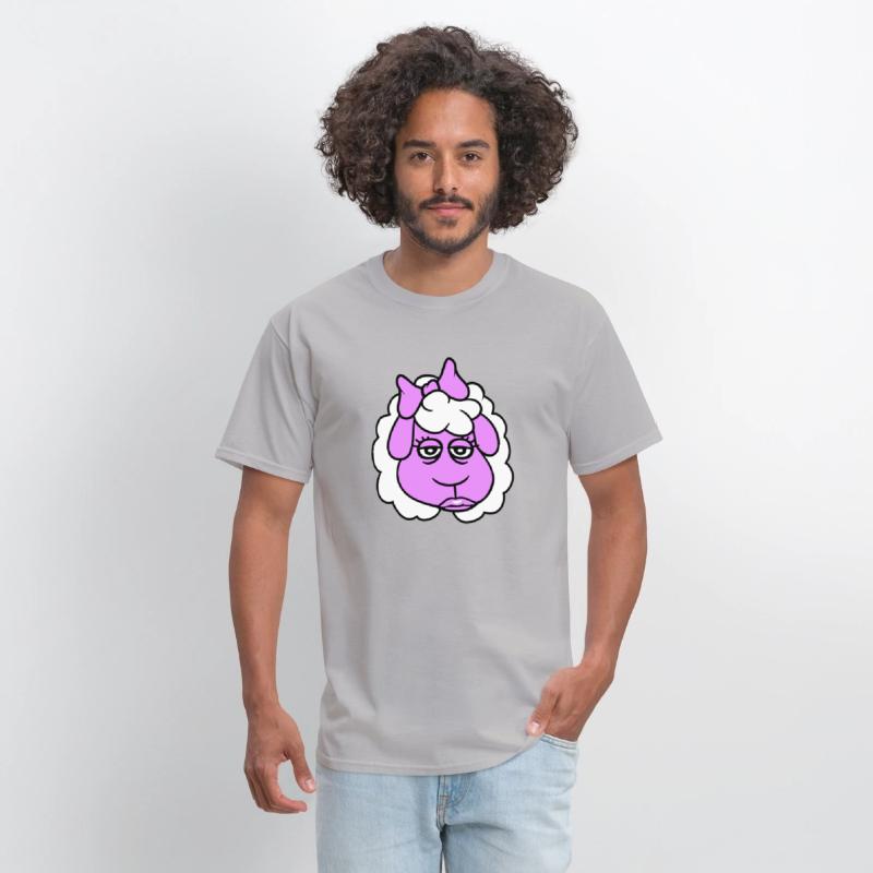 Sheep Girl Woman Face Female Pretty Tired Head Fun