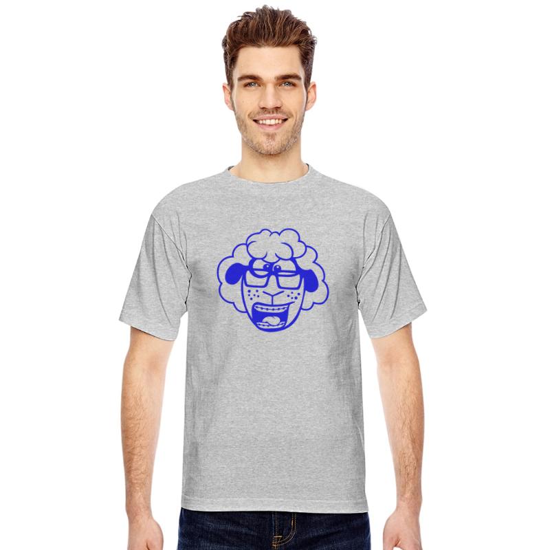 Sheep Nerd Horn-Rimmed Glasses Braces Geek Gamer
