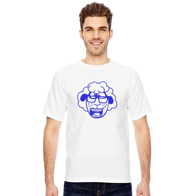 Sheep Nerd Horn-Rimmed Glasses Braces Geek Gamer