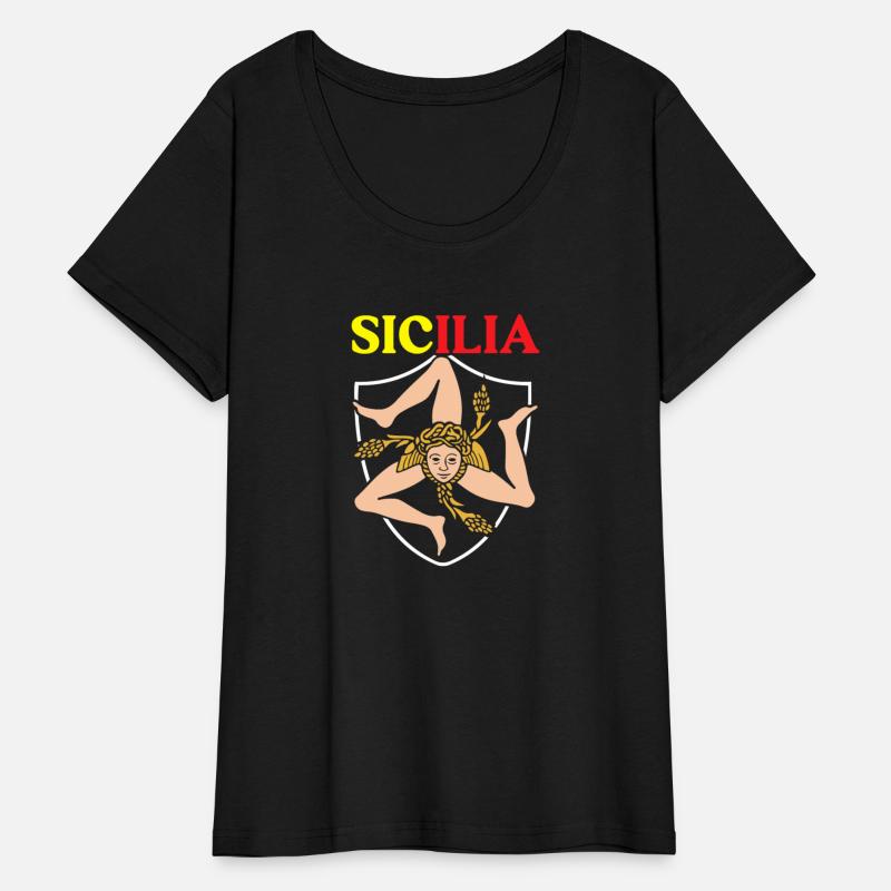 Sicilia Flag Sicily Palermo Italy