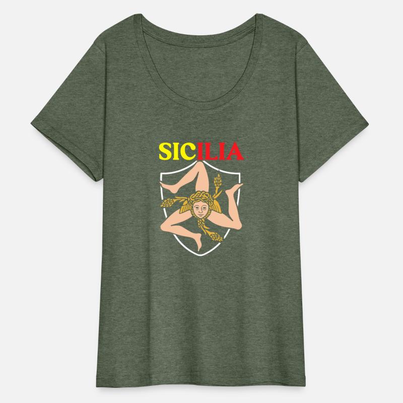 Sicilia Flag Sicily Palermo Italy
