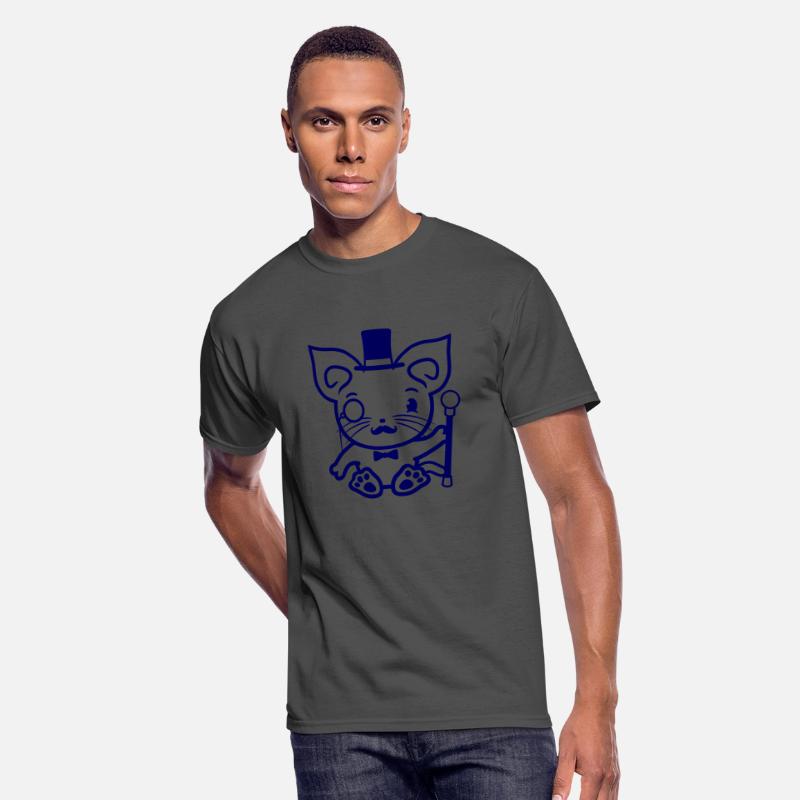 Sir Cat Gentleman Top Hat Monocle Glasses Rich Guy