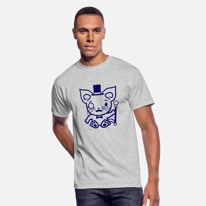 Sir Cat Gentleman Top Hat Monocle Glasses Rich Guy