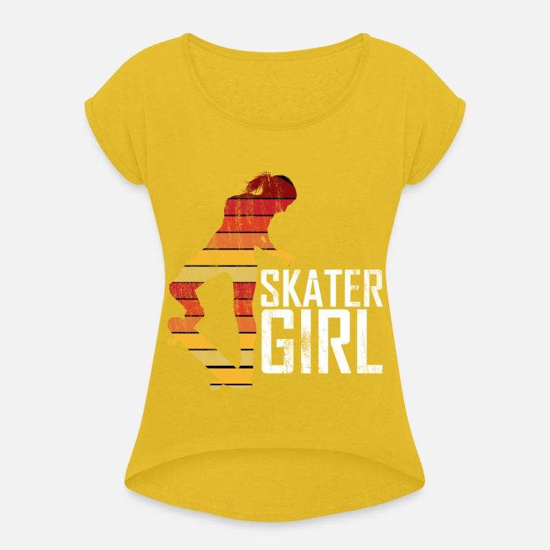 Skater Girl Skateboard Skateboarding