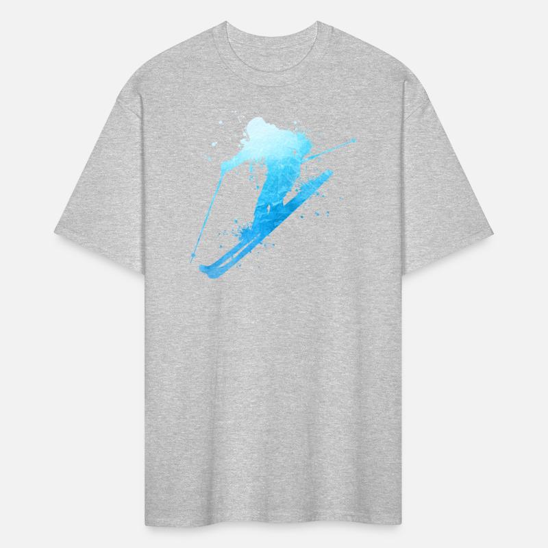 Skiing Skier Winter Sportsman Skiing Sport