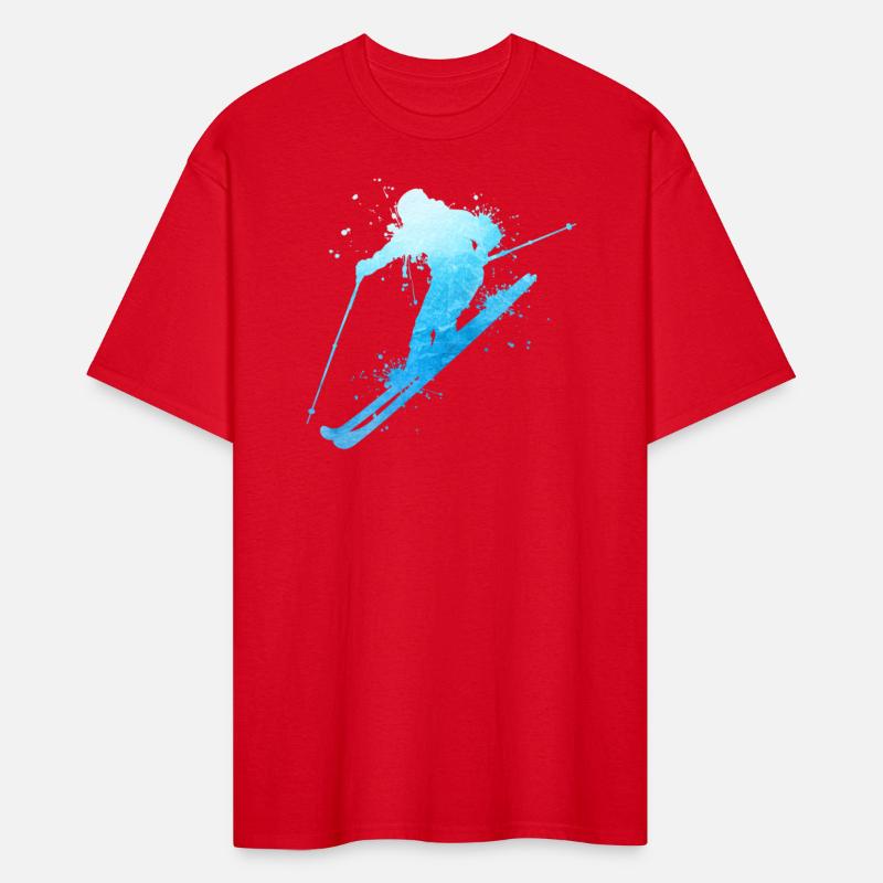 Skiing Skier Winter Sportsman Skiing Sport