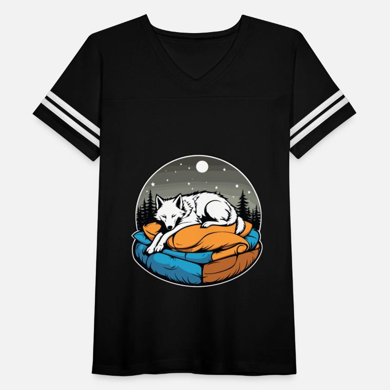 Sleeping Wolf Illustration