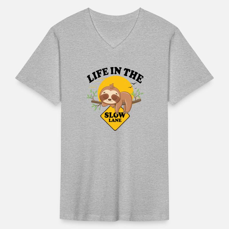 Sloth Life in the Slow Lane Funny Sloth