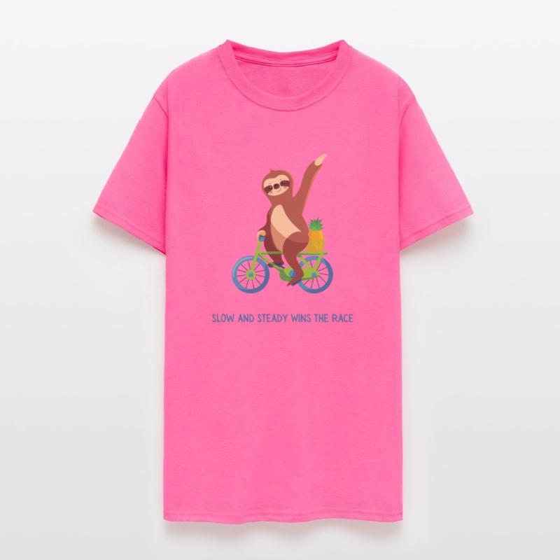 Slow & Steady Wins the Race - Sloth on a bicycle