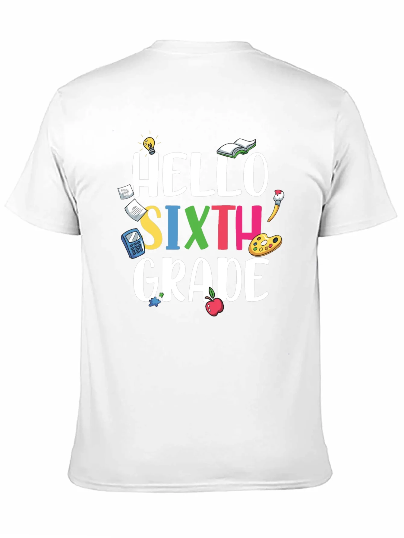 Hello Sixth Grade T-Shirt - Back to School