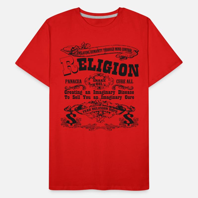 Snake Oil - Religion tee shirt