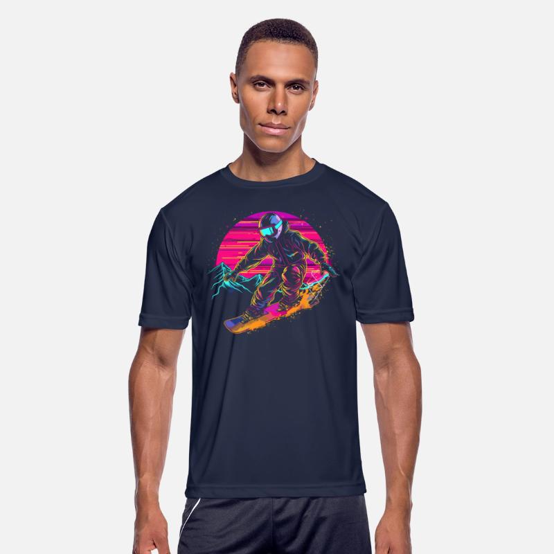 Snowboarder Vaporwave