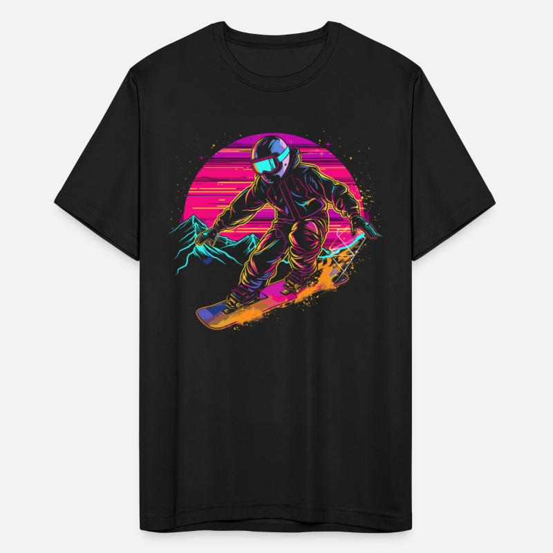 Snowboarder Vaporwave