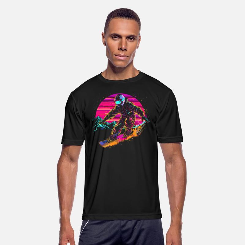 Snowboarder Vaporwave