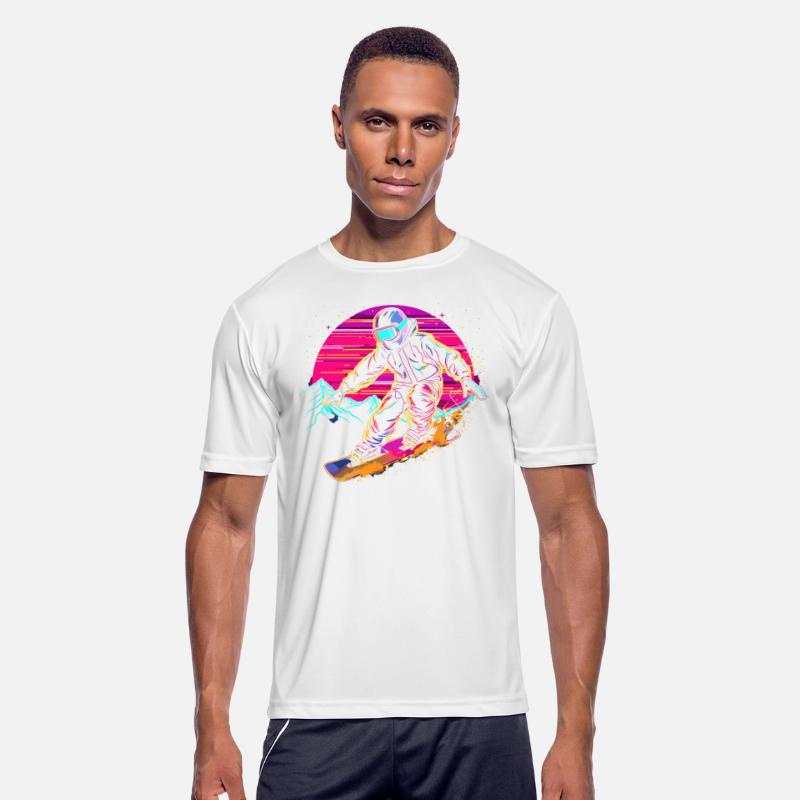 Snowboarder Vaporwave